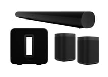 Sonos ARC Soundbar, ONE SL Wireless Speaker x2 & SUB Package