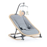 Babystyle Oyster home Rocker in Moon with mobile toys from birth to 9 kg