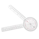 Goniometer medicinsk ledlinjal Kalibrerad ortopedi vinkelstomme 13 tum 33 cm