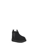 UGG Unisex-Toddlers Neumel Chelsea Boot, Black, 7