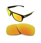 NEW POLARIZED CUSTOM FIRE RED LENS FOR OAKLEY CROSSRANGE SUNGLASSES