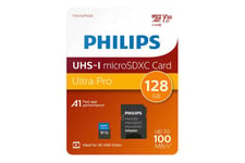 Philips Ultra Pro FM12MP65B - flashhukommelseskort - 128 GB - microSDXC