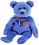 TY Beanie BABIES - America (IN MEMORY OF THOSE WHO LOST LIVES ON 9/11/01) TAGGED