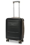 Pierre Cardin Marino 55cm Hardside Carry-On Suitcase Black