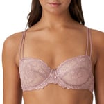 Marie Jo BH Jane Balcony Horizontal Seam Bra Gammelrosa C 75 Dam