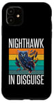 Coque pour iPhone 11 Nighthawk en déguisement chouette