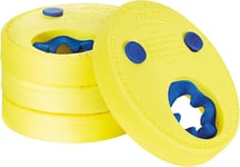 Zoggs Float Discs Armbands, Confidence Building Arm Bands, 2-6 Years, Yellow 