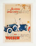 PUBLICITé AUTOS VOISIN Rkvi-POSTER HQ 40x60cm d'une AFFICHE VINTAGE