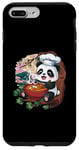 Coque pour iPhone 7 Plus/8 Plus Panda style kawaii au curry japonais