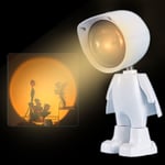 Atmosphere Table Lamp Astronaut Lamp Sunset Night Light Rainbow Sunset Light