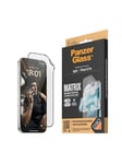 PanzerGlass MATRIX Screen Protector with D3O iPhone 15 Pro | Ultra-Wide Fit w. AlignerKit