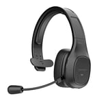 Speedlink Casque Sona Bluetooth - Casque Mono avec Micro et antibruit, pour Le Bureau et Le télétravail, branchement sans Fil Bluetooth ou câble USB, Noir