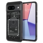 Spigen Google Pixel 8 Mobilskal Ultra Hybird - Zero One - TheMobileStore Google Pixel 8 tillbehör