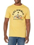 Columbia Men's Graphic T-Shirt, Golden Nugget/Bucks, S