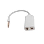 SODIAL(TM) Adaptateur de Double Casque St¨¦r¨¦o Jack 3,5 mm pour Apple iPad