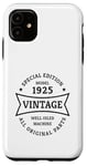 iPhone 11 100th Birthday 100 Years Old Born in 1925 One hundred years Case