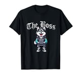 Alaskan Klee Kai Dog The Boss Cool Jacket Outfit Dog Mom Dad T-Shirt