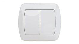 Kontakt-Simon AW5/11 - Interrupteur électrique blanc - Accessoire couteau électrique (blanc, plastique, IP20, 250 V, 10 A, 90 mm)