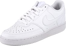 Nike Women's Court Vision Low Better Basketball Shoe, White/White-White, 7.5 UK