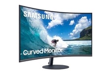 Samsung Ecran PC pc incurvé - samsung c27t550fdr 27 fhd dalle va 4 ms 75hz amd freesync