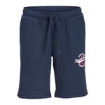 Jack & Jones Boys Sweat Shorts - Navy - Size 16Y