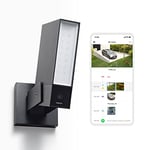 Netatmo Smart Connected Outdoor Surveillance Camera with 12W Integrated Lighting, People/Animals/Vehicle Detection, 4MP 1080p HD Video, IR Night Vision, Local Storage, NOC-AMZ