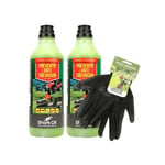 Préventif anti-crevaison Shark Oil oko 1L par 2 + gants multi-services