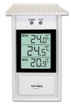 Thermomètre Électronique Mini-Maxi Blanc