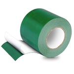 PVC Ruban de Bâche, Ruban de Réparation pour Bâches en Tissu, Patchs de Bâche, 5M*8CM, pour Bâche de Camion, Auvent, Tente, vert