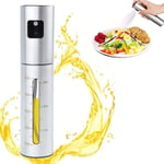 Stainless Steel Spray Oil Bottle Press-type Oil Spray Can  Kitchen