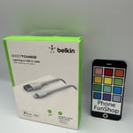 Belkin Boost Charge Lightning to USB Cable for iPhone iPad AirPods MFi-Certified