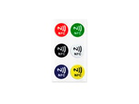 Light Solutions Nfc Tag - Ntag213 - Coloured Stickers - 6 Pcs