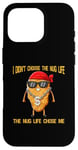 Coque pour iPhone 16 Pro Funny I Love Chicken Nuggets, joli jeu de mots sur le poulet