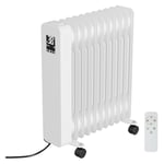 Jopassy - Radiateur à huile 2500W Chauffage électrique Radiateur électrique économe en énergie avec écran WiFi App & télécommande écran tactile