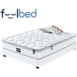 Matelas Ultra Confort Romance - 140x190, Mousse, Rectangulaire, Style Classique, 140 x 190 x 25 cm - Meubler Design