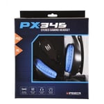 Casque PX345 Filaire INDECA pour Playstation 3, PS3 / PC Windows / MAC - NEUF