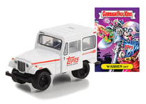 GREENLIGHT, JEEP DJ-5 1975 white from the series GARBAGE PAIL KIDS in blister...