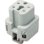 Multisocket Insert A hona 4P+J 10A 250-400V med skruvklämma