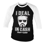 Fast N' Loud - I Deal In Cash Baseball 3/4 Sleeve Tee, Long Sleeve T-Shirt