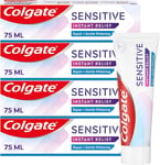 Colgate Sensitive Instant Relief Repair + Gentle Whitening Toothpaste | Instant