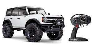 Traxxas 92076-4 TRX-4 2021 Ford BRONCO 1/10 Robot Tqi Blanc