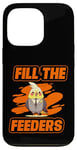 Coque pour iPhone 13 Pro Remplissez les mangeoires pour observer les oiseaux