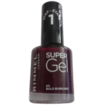 Rimmel Super Gel Nail Polish 211 Bold Burgundy