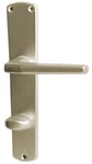 Alpertec aluminium phil-lS poignée de porte pour badtüren sperrriegel en f2 anodisé avec poignée de porte de wC en acier inoxydable 78 40400030K1 mm