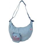 Sac à main Levis  Sac extra-plat demi lune  Rank - Bleu Nylon