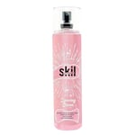 SKIL - Brume Parfumée Femme Pailletée Dancing Queen - Collection Night Call - Parfum Fraise Vanille - Flacon Vaporisateur 250 ml - Fabriqué en France à Grasse