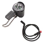 E-Cykel LED-Strålkastare 6V 12V 24V 36V 48V 60V Cykellampa Vattentät Framlampa Vattentät