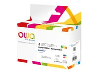 Owa - 4-Pack - Svart, Gul, Cyan, Magenta - Kompatibel - Box - Återanvänd - Bläckpatron (Alternativ För: Brother Lc3219xl) - För Brother Mfc-J5335, Mfc-J5730, Mfc-J5830, Mfc-J5930, Mfc-J6530, Mfc-J6730, Mfc-J6935