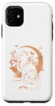 Coque pour iPhone 11 Motif chat animé japonais