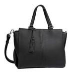 Gabor bags Marleen Sac à bandoulière avec fermeture éclair pour femme Noir, Noir, Moderne